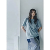 Denim Recycled Short Sleeve T-Shirt
